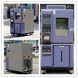 408L Stainless steel single door left open temperature humidity chamber with LCD Toch panel